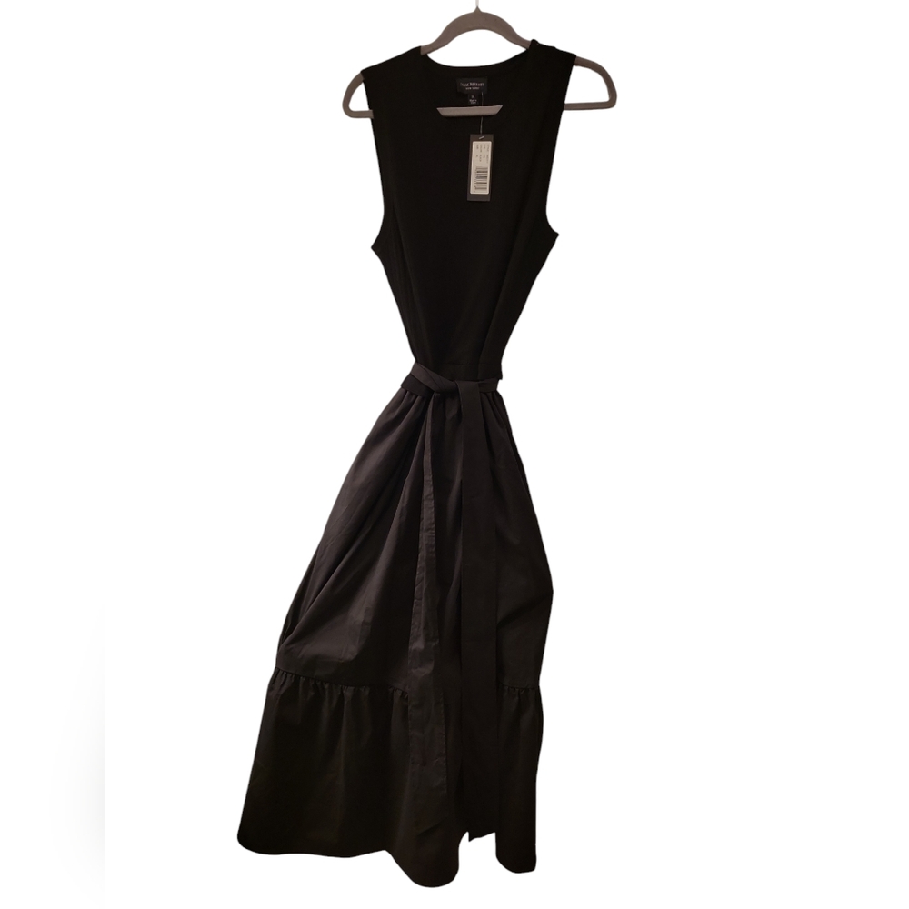 Isaac Mizrahi, NWT, Maxi Dress, Sleeveless, Fitted Top, Flowy Bottom, Women's XL